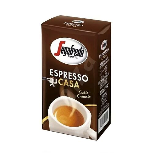 SEGAFREDO Kávé, pörkölt, őrölt, vákuumos csomagolásban, 250 g,  SEGAFREDO, "Espresso Casa" 125548779