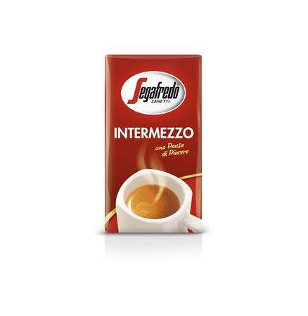SEGAFREDO Káva, pražená, mletá, vákuovo balená, 250 g, SEGAFREDO "Intermezzo"