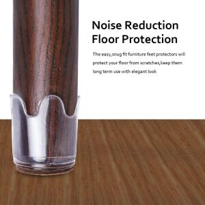 Szilikon Bútorlábvédő - 8 db 127849183 - Padlóvédő bútorláb alátét