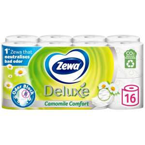 Zewa Deluxe Kamille 3-lagig Toilettenpapier 16 Rollen 52579561 Toilettenpapier