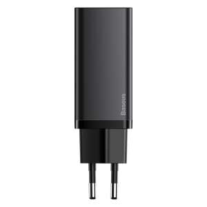 Baseus GaN2 Lite Power Charger, USB + Type-C, 65W, negru 58747793 Adaptoare de rețea