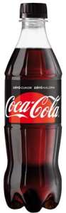 COCA COLA Üdítőital, szénsavas, 0,5 l, COCA COLA "Coca Cola Zero" 31578876 