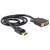 Kabel Delock DisplayPort do DVI, 1 metr, czarny