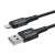 Kábel Acefast USB-A do Lightning, čierny, 1,8m, 2,4A