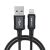 Acefast MFI USB-zu-Lightning-Ladekabel, 1,8 m, 2,4 A, Schwarz 58755296
