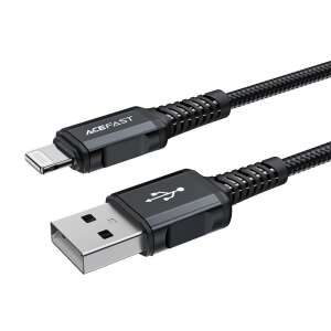 Acefast USB-A auf Lightning Kabel, schwarz, 1,8m, 2,4A - ACEFAST