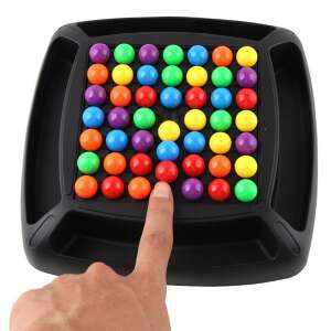 Készségfejlesztő, logikai mágikus szivárványgyöngy társasjáték gyerekeknek - 120 darab színes golyóval (BBJ) 58755334 Logikai játékok - 1 000,00 Ft - 5 000,00 Ft