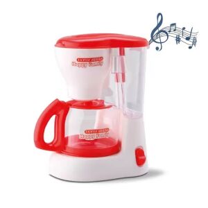 Elemes műanyag kávéfőző játékkonyhába hang- és fényeffektekkel - 16 x 13 x 7 cm (BBLPJ)