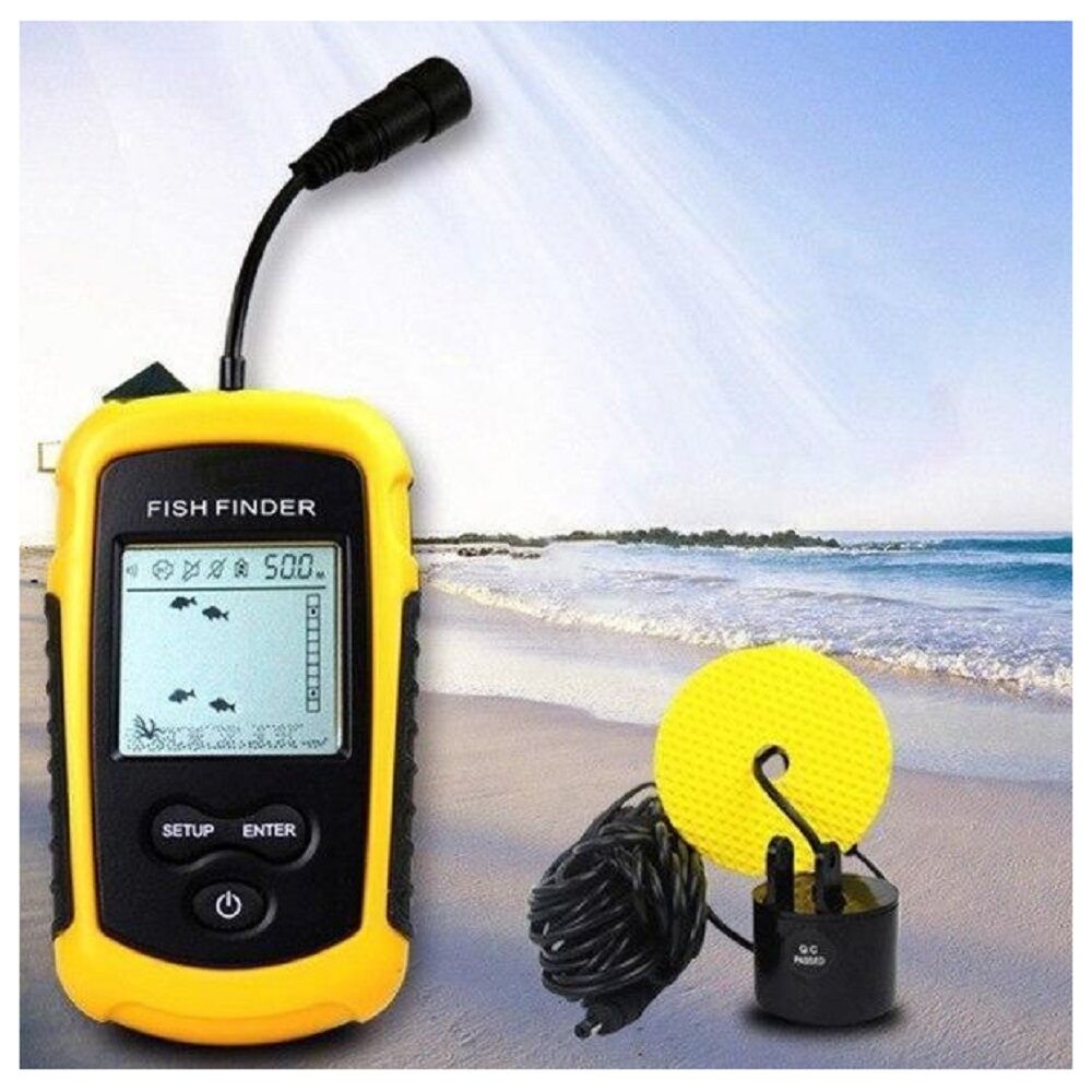 Halradar - Hordozható LCD Szonár - 100m