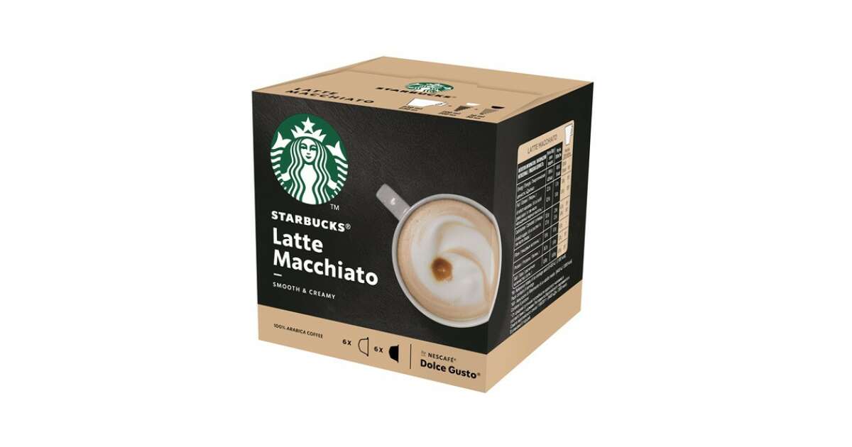 Nescafe Dolce Gusto Caramel Latte Macchiato Coffee 16 Capsules,8