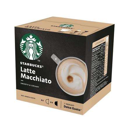 STARBUCKS Capsule de cafea, 12 buc, STARBUCKS by Dolce Gusto®, "Latte Macchiato" 31567815