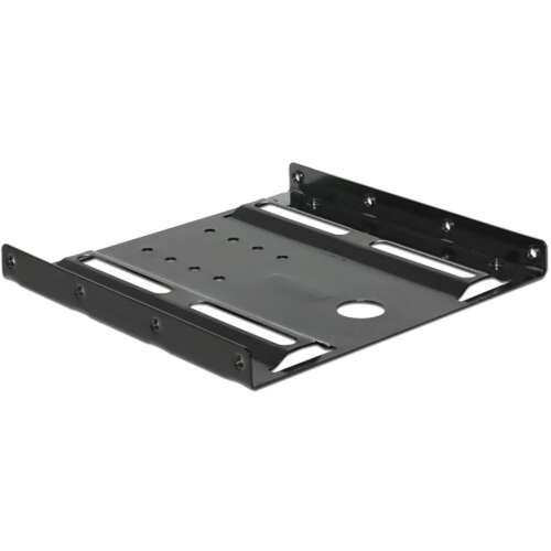 Delock 2.5" - 3.5" beépítő keret, fekete - Egyéb kiegészítő számítógéphez