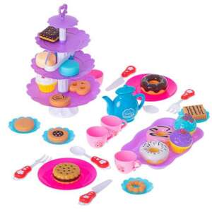 Teeservice mit Torten 46 Stück 58776725 Babyküche & Spielzeugküchenzubehör