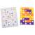 Tetris puzzle game with cards, 12 blocks in a bag, 30 cards, orange, purple, yellow