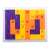 Zestaw gry Tetris, Luka, puzzle logiczne, 42 elementy, wielobarwny, od 3 lat 58776804