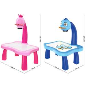 Készségfejlesztő Vetítő Rajzolós Projektor 25 Cm Asztallal