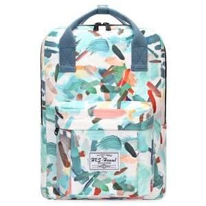 Rucsac Dollcini în stil graffiti de culoare albastru deschis pentru femei, fete, afaceri și călătorii - Accesorii pentru îmbrăcăminte