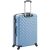 Timeless Tools light blue hard shell suitcase