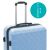 Timeless Tools Travel Suitcase Set with Cosmetic Bag, Multiple Colors - Steel Blue 131704514