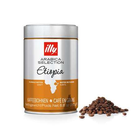 ILLY Arabica Selection Etiópia káva v zrnách, 8.8 oz (250g) plechovka