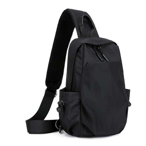 Fekete Dollcini férfi mellzseb, vízálló, karcálló, többcélú