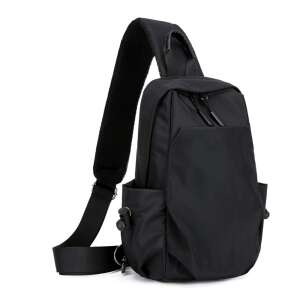 Dollcini, Męska torba na klatkę piersiową, wodoodporna, odporna na zarysowania, uniwersalna, 427141, czarna