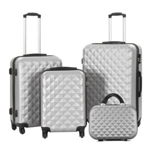 Timeless Tools Travel Suitcase Set with Cosmetic Bag, Multiple Colors - Grey 142063757 - Suitcase