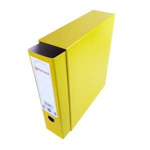 Sárga Fortuna A4 gyűrűs mappá 75 mm-es gerinccel - Fortuna