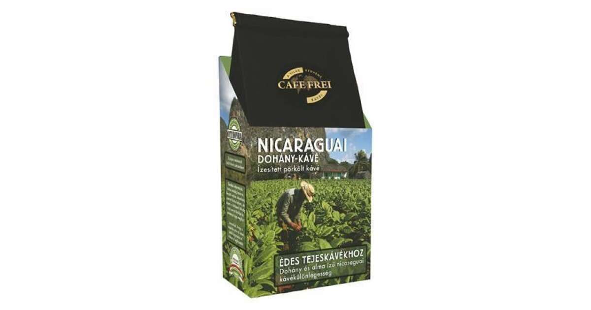 nicaraguan tobacco coffee CAFE FREI Coffee, roasted, 125 g, CAFE FREI Nicaraguan tobacco