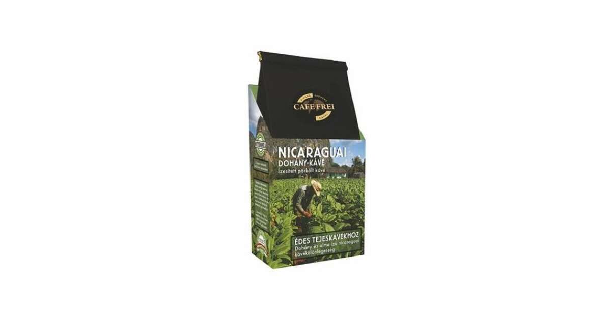 nicaraguan tobacco coffee CAFE FREI Coffee, roasted, 125 g, CAFE FREI Nicaraguan tobacco