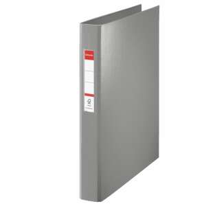 Esselte Standard A4 gyűrűskönyv, 4 gyűrű, 42mm gerinc, szürke - Gyűrűskönyvbetét