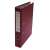 Bordó A4 iratrendező, 50mm, Iratrendező, címkével