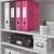 Binder Leitz 180° Wow Hebel A4 80mm rosa (10K302W) 134065685