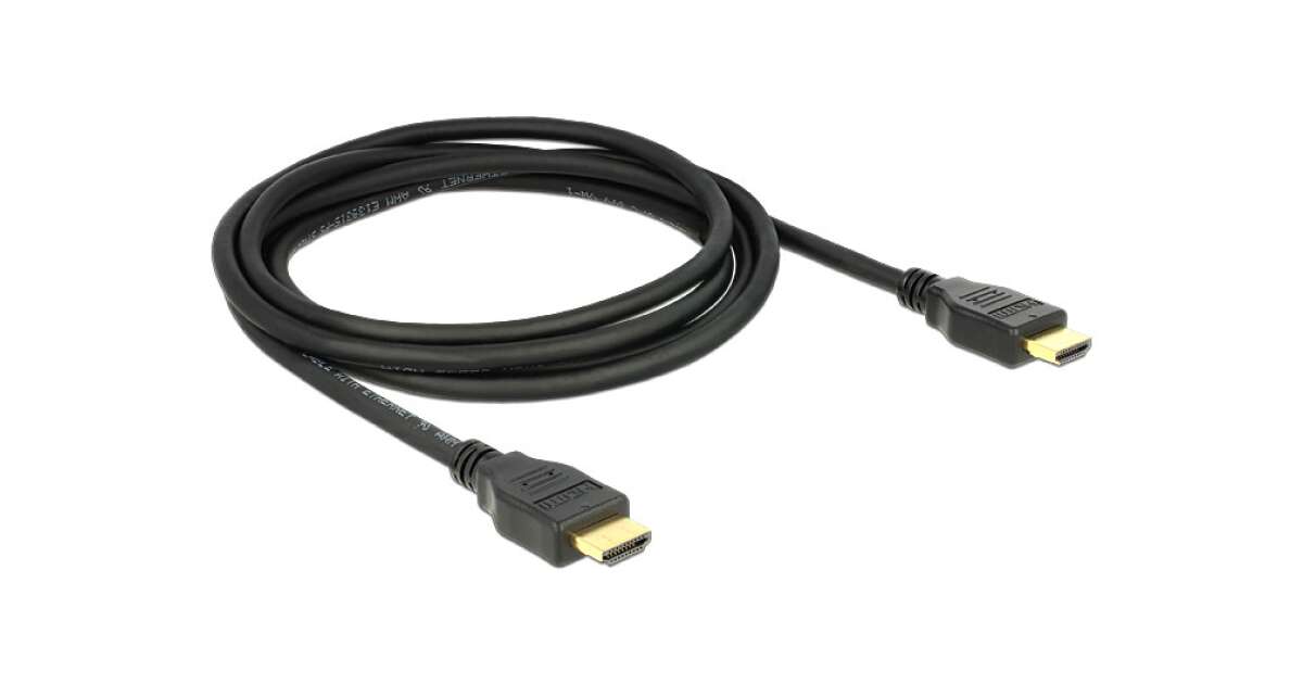 1m HDMI 1.4 Male to Male Black Cable Max Resolution Up to