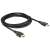 Kabel Delock High Speed HDMI z Ethernet, 1 metr, czarny