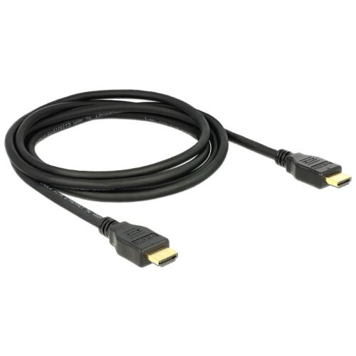 Delock Cable High Speed HDMI with Ethernet HDMI A apa &gt; HDMI A apa 4K 1 m (84713)