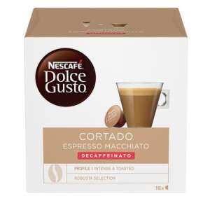 Nescafe Dolce Gusto capsule de cafea decofeinizată 16 buc - Cortado Decaffeinato 49228741 Capsule cafea