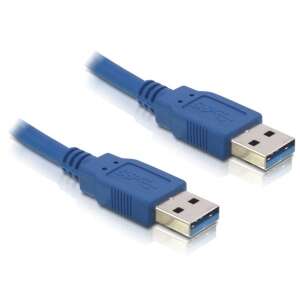 Delock USB3.0-A (apa/apa), 1 méteres kábel (82534) 81019086 