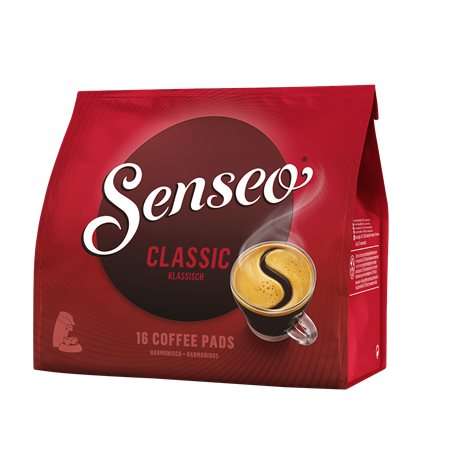 DOUWE EGBERTS Kaffee-Pads, 16 Pads, 111 g, DOUWE EGBERTS "Senseo", Classic