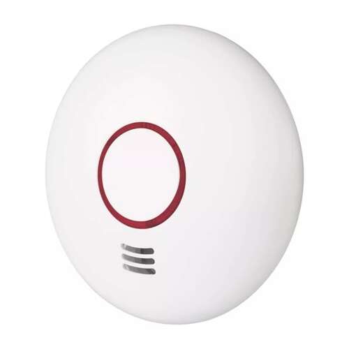 Emos P56500 füstérzékelő, fehér, elülső nézet