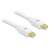 Delock Mini DisplayPort cable, 2m, white, 4K 60Hz