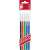 Signetta ballpoint pen set, 5 colors, black, blue, green, red, plastic, capped