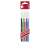 Signetta ballpoint pen set, 5 colors, black, blue, green, red, plastic, capped