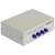 Delock 4-Port VGA-Switch, manuell bidirektional, grau, 4 Ports, 1 Ausgang, VGA-Anschluss