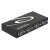 Delock 4-Port VGA-Switch, manuell bidirektional, schwarz, 4 Ports, 1 Ausgang, VGA-Anschluss