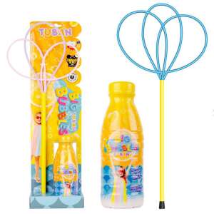 Tuban Nagy Buborékok szappanbuborék készlet 400 ml-es oldattal, multicolor - Tuban