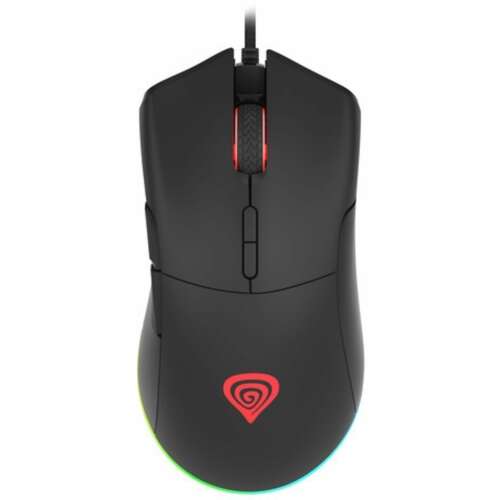 Genesis Krypton 290 gaming mouse, black, RGB lighting, 6400 DPI