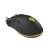 Genesis Krypton 290 gaming mouse, black, RGB lighting, 6400 DPI, side view