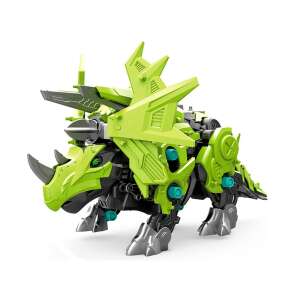 Bayonet Triceratops robot asamblat, verde și negru - Ramiz Jocuri interactive pentru copii