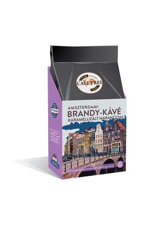 Cafe Frei pražená zrnková káva 125g - Amsterdam brandy
